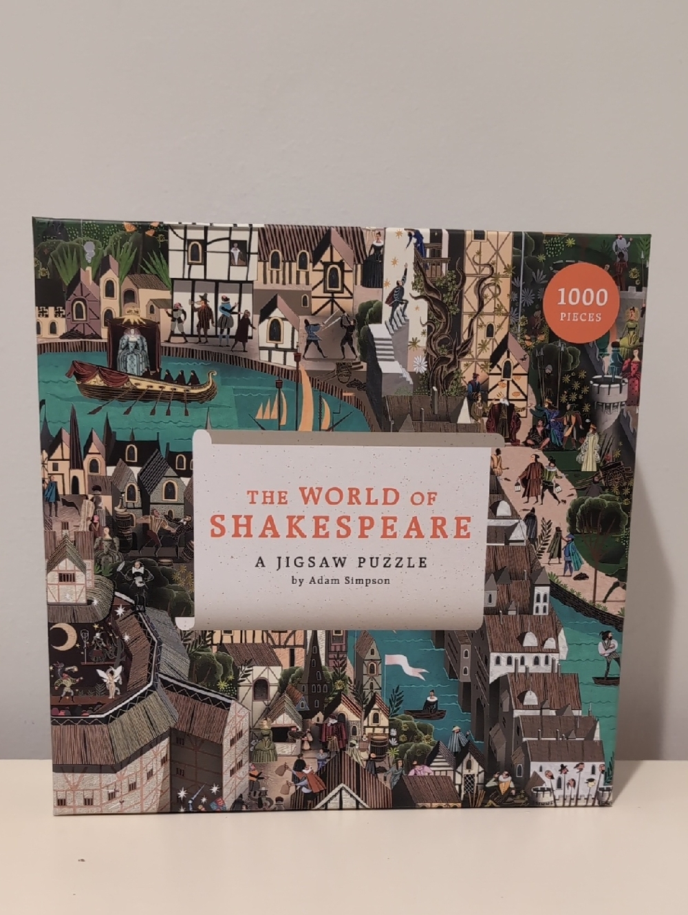 The World of Shakespeare 1000-Piece Jigsaw Puzzle